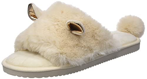 flip*flop Damen bunnyslide Hausschuh, Soft beige, 38 EU von flip*flop