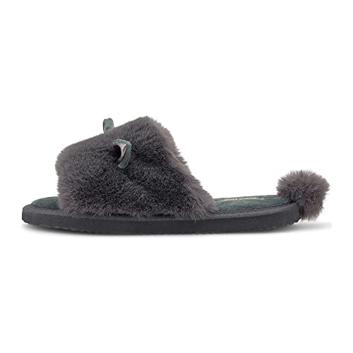 flip*flop Damen bunnyslide Hausschuh, Steel, 36 EU von flip*flop