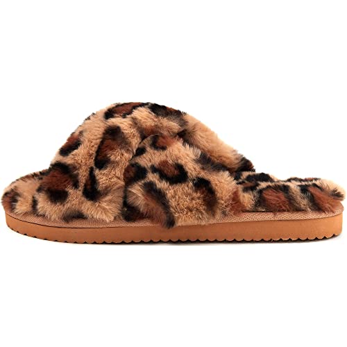 flip*flop Damen crossfur Leo 2 Hausschuh, Toast, 37 EU von flip*flop