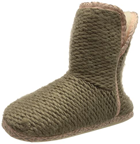 flip*flop Damen knitfolded Hausschuh, Taupe, 36 EU von flip*flop