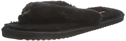 flip*flop Damen Originals Fur Hausschuhe, Black, 38 EU von flip*flop