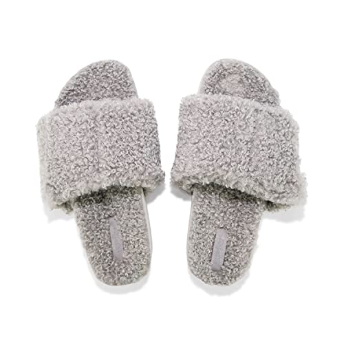 flip*flop Damen poolcurly Velcro Hausschuh, lt.Grey, 38 EU von flip*flop