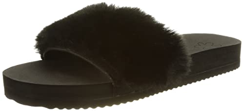 flip*flop Damen poolfurry, Black, 36 EU von flip*flop