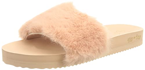 flip*flop Damen poolfurry, Dirty Rose, 37 EU von flip*flop