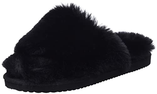 flip*flop Damen slidefur 2 Hausschuh, Black, 36 EU von flip*flop