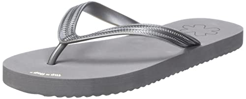flip*flop Unisex Flipflop, Steel, 37 EU von flip*flop