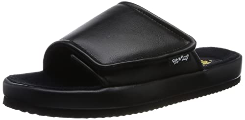 flip*flop Unisex slidevelcro, Black, 39 EU von flip*flop