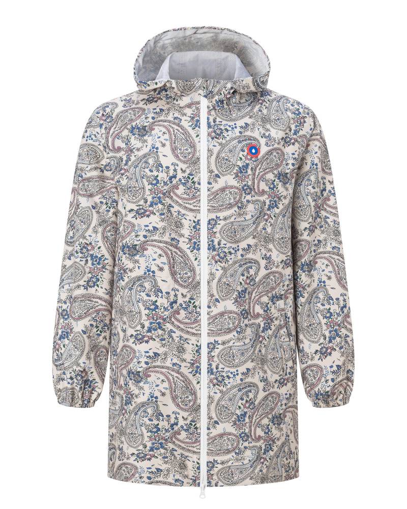 flotte - Regenjacke - Amelot Print blau/braun/weiß - Gr. - S von flotte
