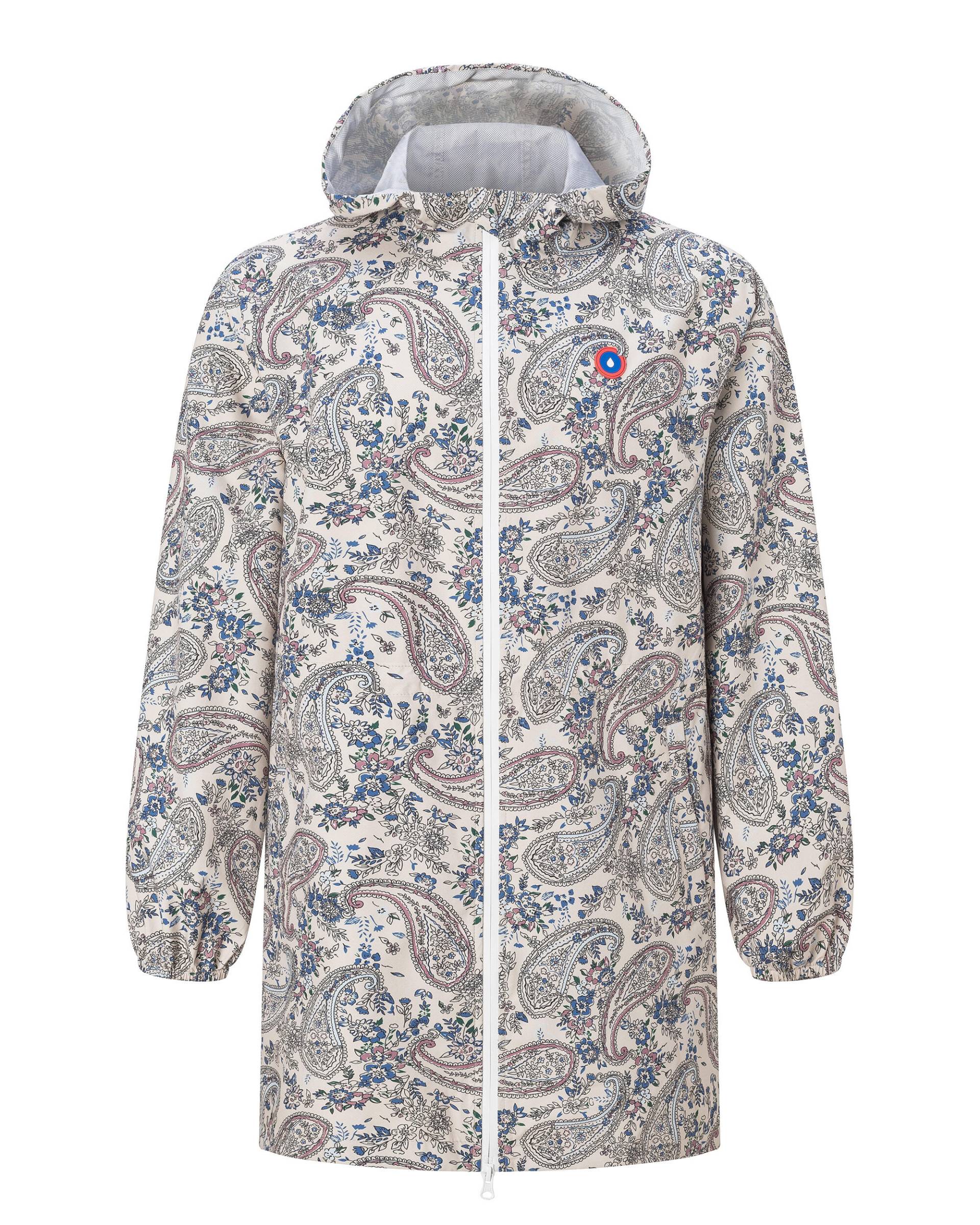 flotte - Regenjacke - Amelot Print blau/braun/weiß - Gr. - XS von flotte