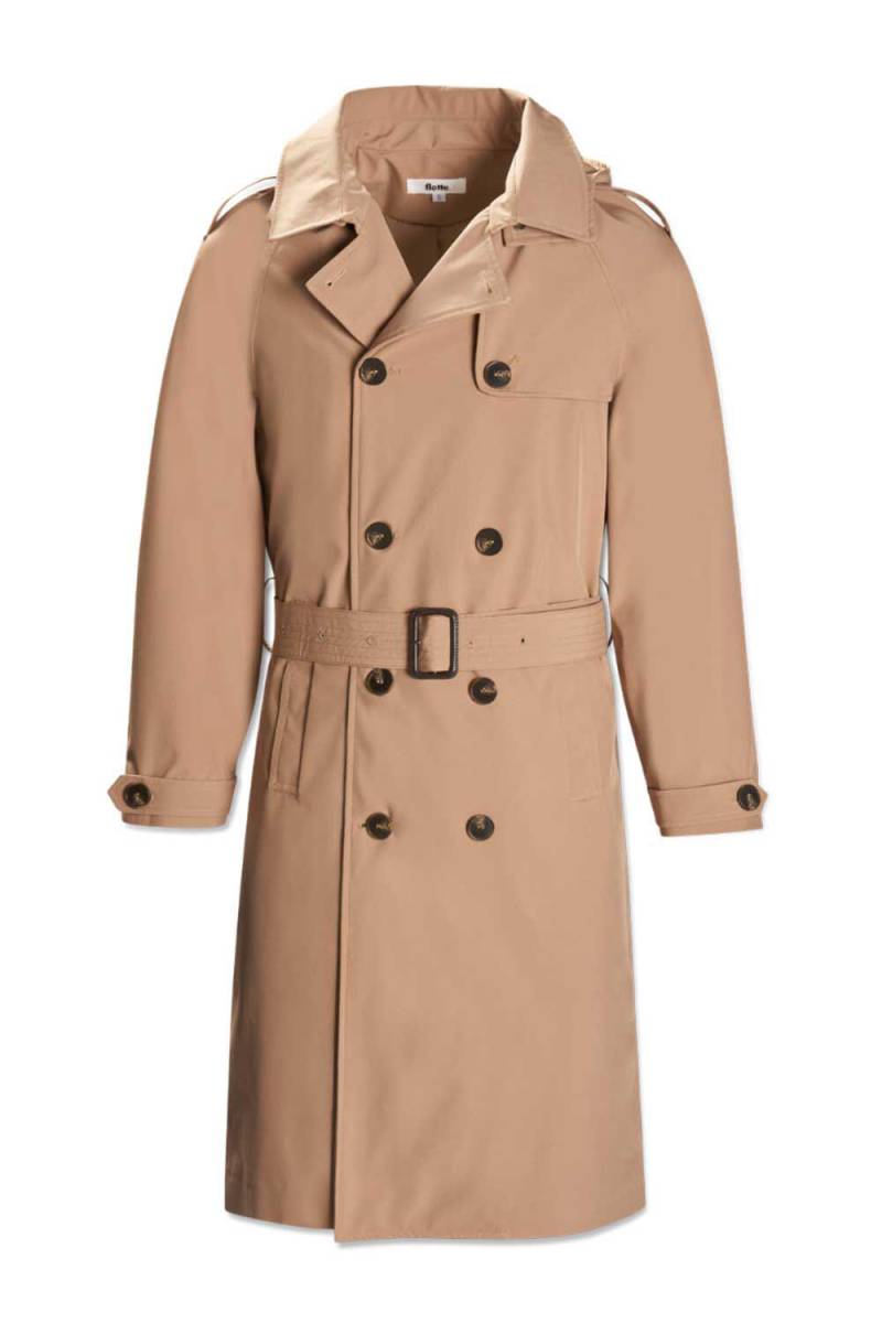 flotte - Wasserdichter Trenchcoat - Montaigne beige - Gr. - M von flotte