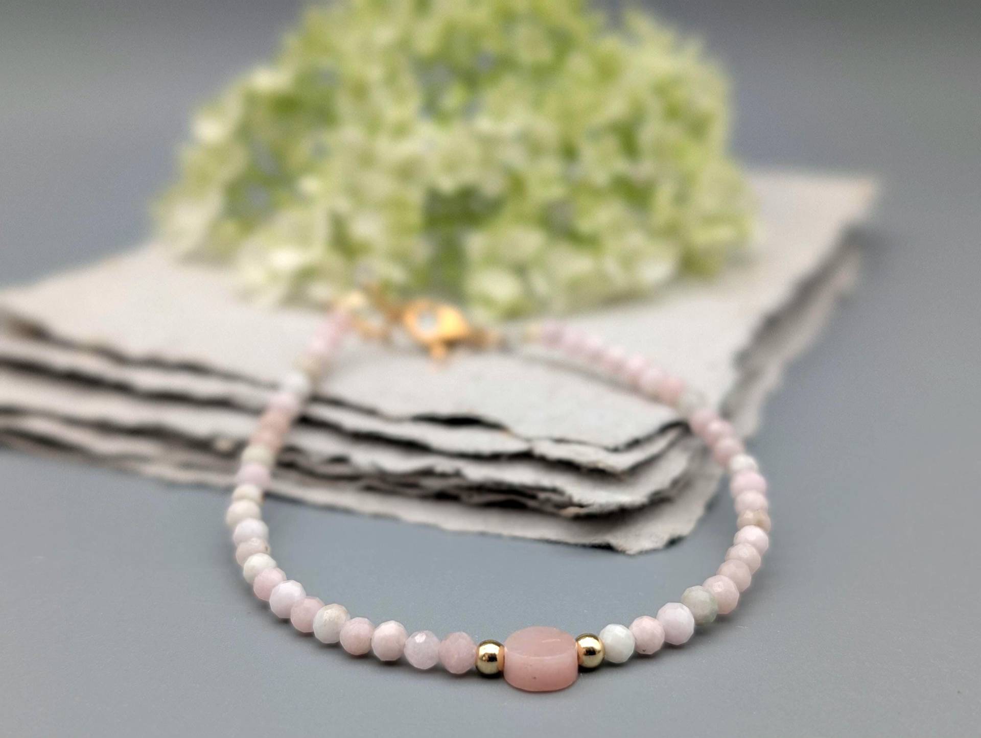 Armband Aus Edelsteinen | Perlen Perlenarmband Damen Sommer Kleine Geschenke Für Frauen Schmuck Geschenk von flottelotteshop