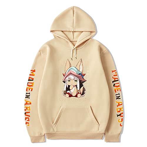 flowereyes Made in Abyss Hoodie Nanachi Hoodie Unisex Made in Abyss Harajuku Lässiger Hoodie Nanachi Sweatshirt Loser Pullover flowereyes Made in Abyss Hoodie Nanachi Hoodie Unisex Made in Abyss Harajuku Lässiger Hoodie Nanachi Sweatshirt Loser Pullover von flowereyes