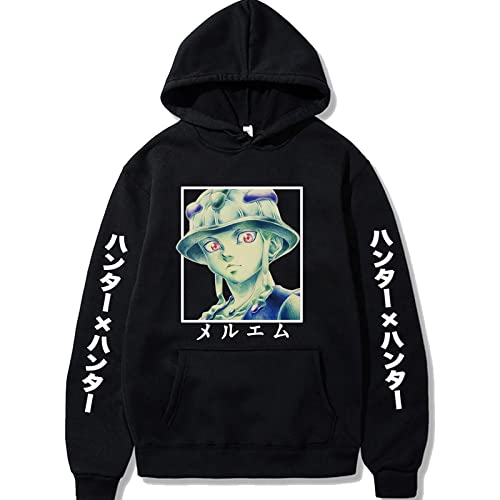 flowereyes Männer Frauen Anime Cosplay Sweatshirt Hunter x Hunter Langarm Kapuzenpullover Meruem Casual Pullover von flowereyes
