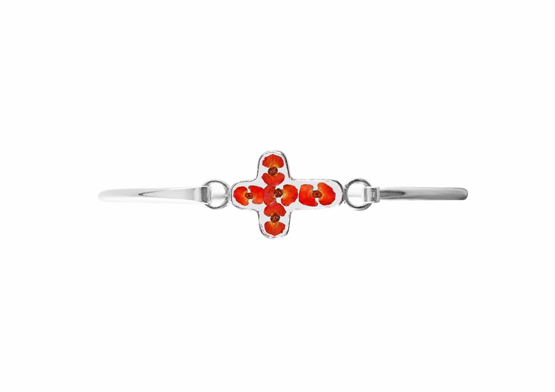 Krone Der Dornen Armband, Medium Cross, Transparent Krone Der Dornen Armband, Medium Cross, Transparent von flowersjewelrystudio