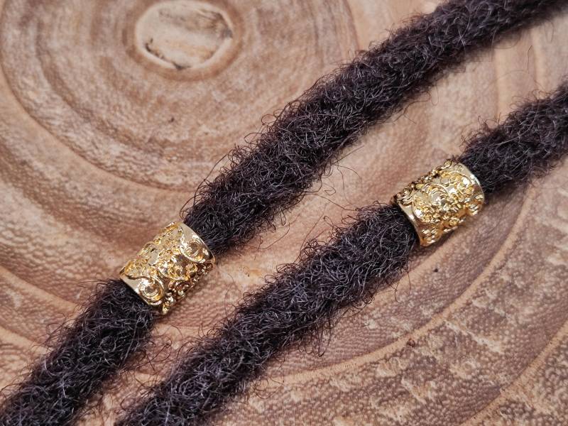 18K Vergoldete Dreadperlen 2Er-Set 18K Vergoldete Dreadperlen 2Er-Set von flowofpassion