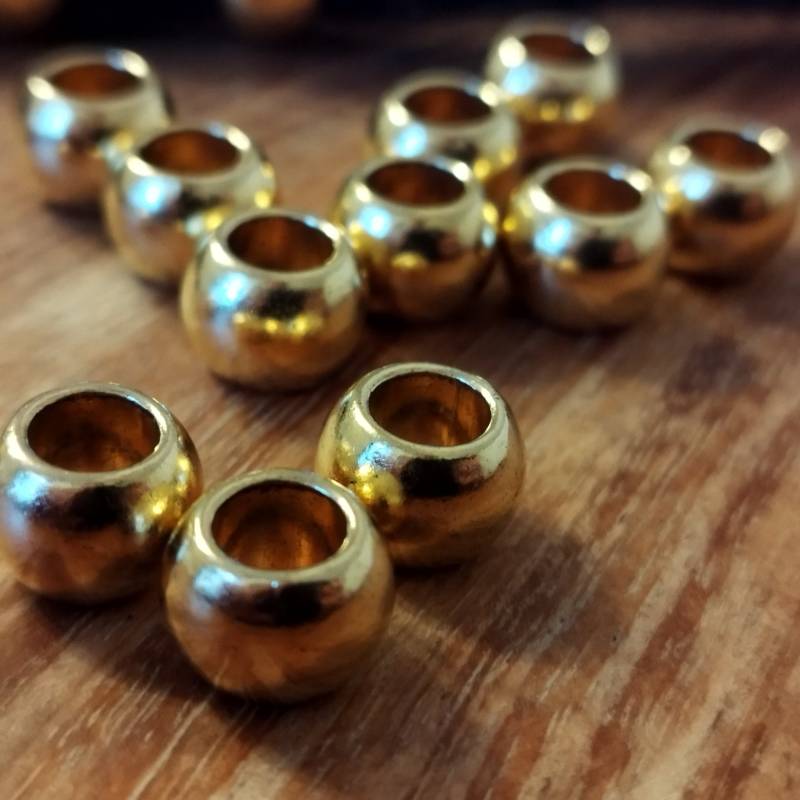 6-Er Set Große Dreadperlen Gold 6-Er Set Große Dreadperlen Gold von flowofpassion