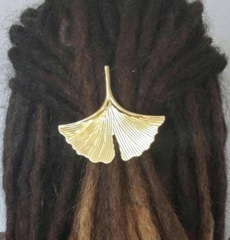 Dreadhalter/Dreadring Ginkgoblatt Gold Dreadhalter/Dreadring Ginkgoblatt Gold von flowofpassion