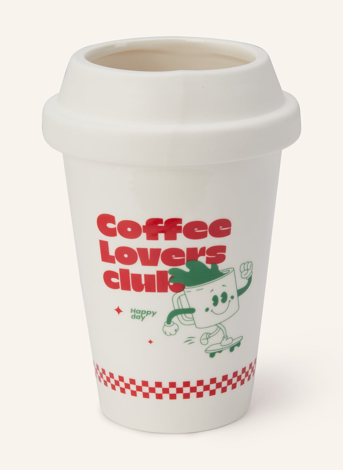 Fluid Market Vase Cup Of Coffee weiss Fluid Market Vase Cup Of Coffee weiss von fluid MARKET
