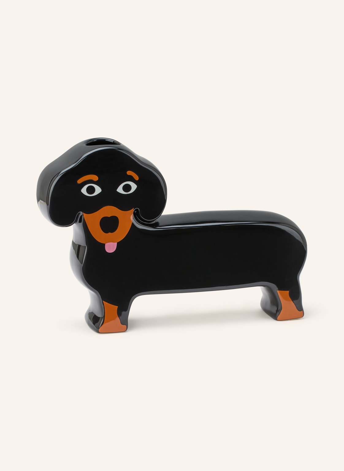 Fluid Market Vase Dog beige Fluid Market Vase Dog beige von fluid MARKET