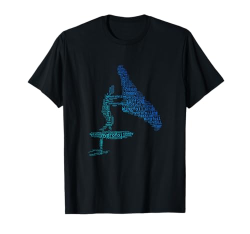 Hydrofoil Wingfoil Kitesurfen Wingsurf Herren Frauen T-Shirt Hydrofoil Wingfoil Kitesurfen Wingsurf Herren Frauen T-Shirt von foilwing Herren Damen wingsurf hydrofoil wingfoil