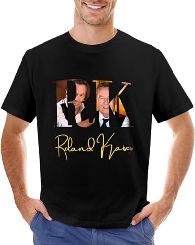Roland Kaiser-Roland Kaiser Festival- Roland Kaiser Merch T-Shirt Anime Funny t Shirts Cute Clothes Mens Graphic t-Shirts Anime Size XL von fois