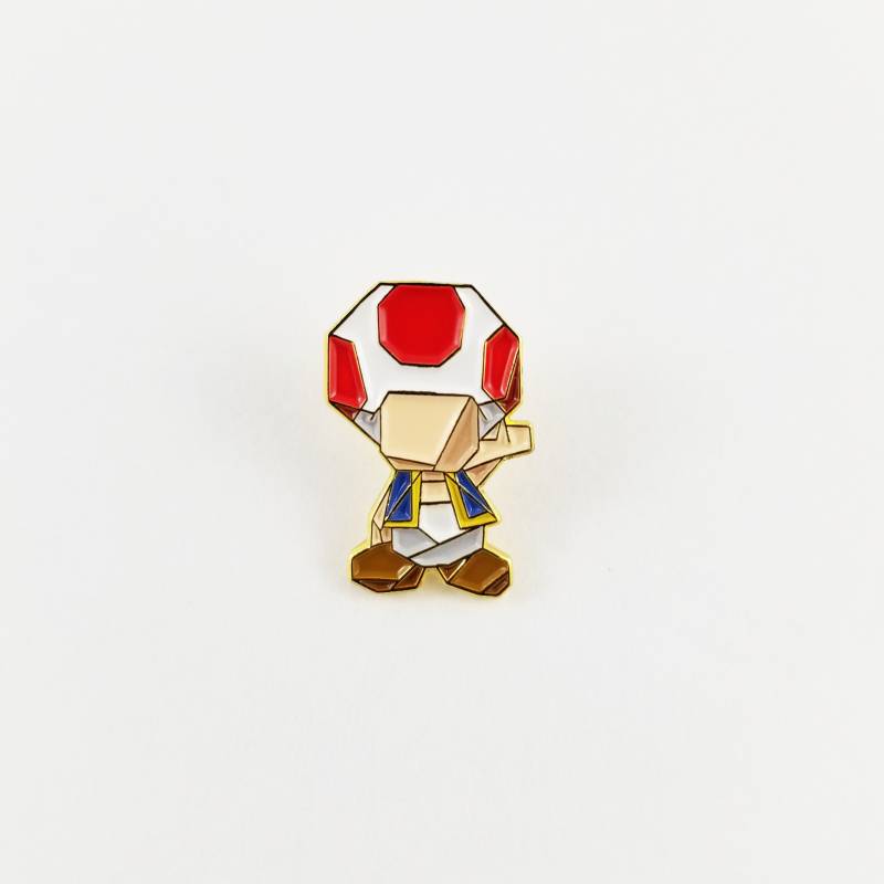 Fliegenpilz Soft Enamel Pin Super Mario Bros Retro Geschenk von folditcreations