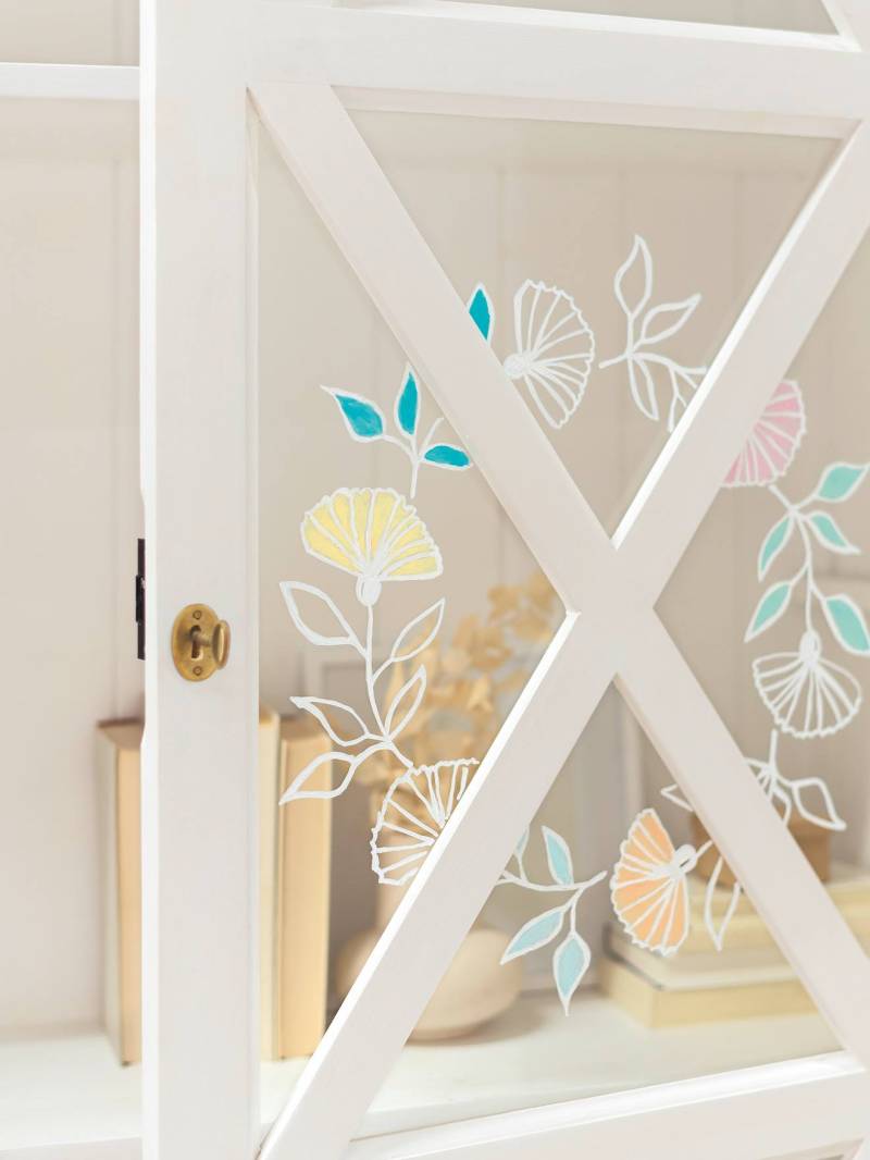 Fensterbilder-Vorlagen mit Kreidestiften BLOOM & GROW Premium folia von folia