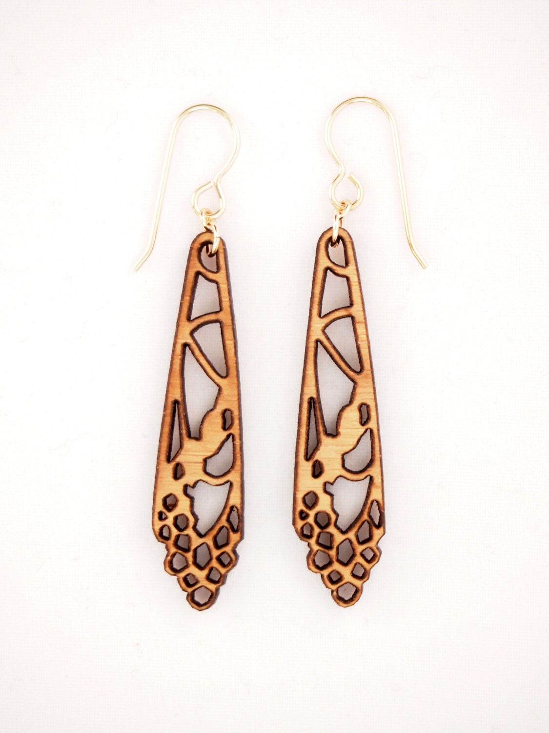 Jugendstil Blüten, Laser Cut Ohrringe Jugendstil Blüten, Laser Cut Ohrringe von foliadesignshop