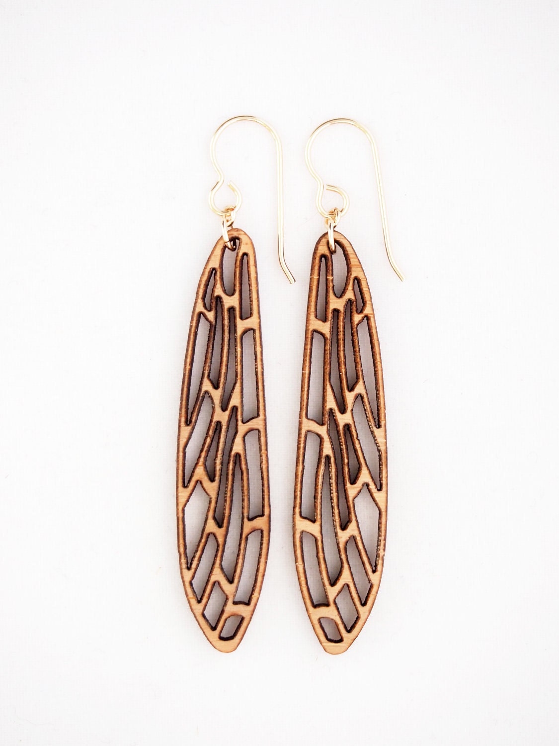 Libelle, Laser Cut Ohrringe Libelle, Laser Cut Ohrringe von foliadesignshop