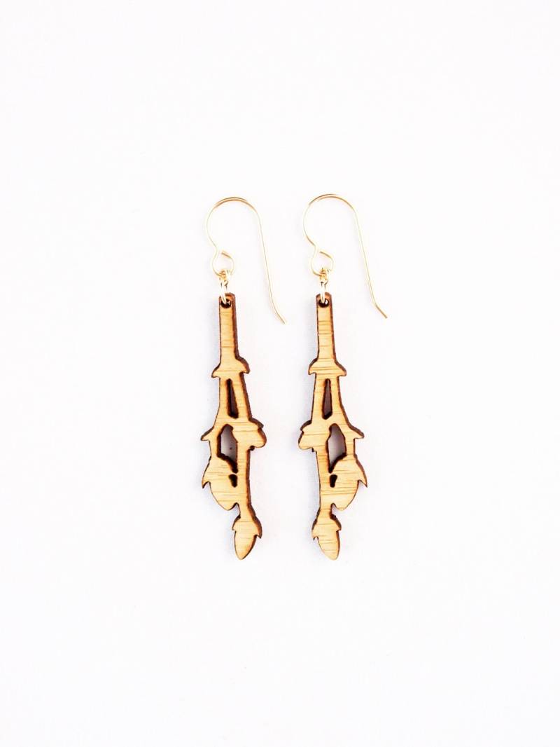 Magnolie, Laser Cut Ohrringe Magnolie, Laser Cut Ohrringe von foliadesignshop