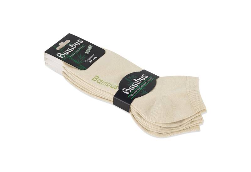 footart Sneakersocken Sneaker Socken Bambus Viskose ohne Gummibund foot-art bamboo:line (6 Paar) von footart