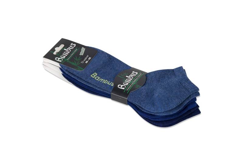 footart Sneakersocken Sneaker Socken Bambus Viskose ohne Gummibund foot-art bamboo:line (6 Paar) von footart