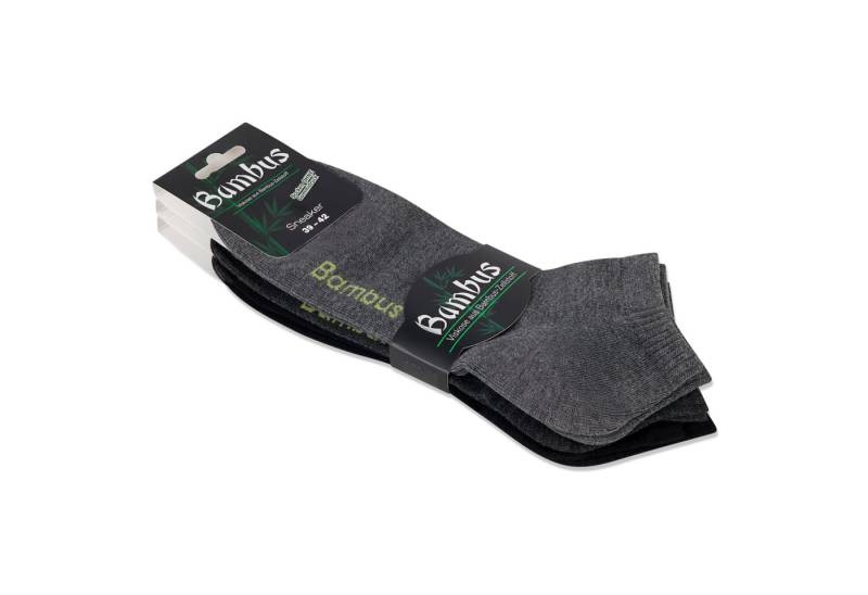 footart Sneakersocken Sneaker Socken Bambus Viskose ohne Gummibund foot-art bamboo:line (6 Paar) von footart