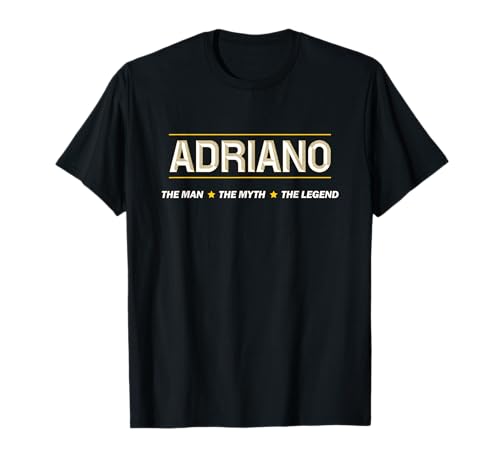 ADRIANO der Mann, der Mythos, die LEGENDE | Jungenname für Herren — Lustig T-Shirt ADRIANO der Mann, der Mythos, die LEGENDE | Jungenname für Herren — Lustig T-Shirt von for Someone Named ADRIANO