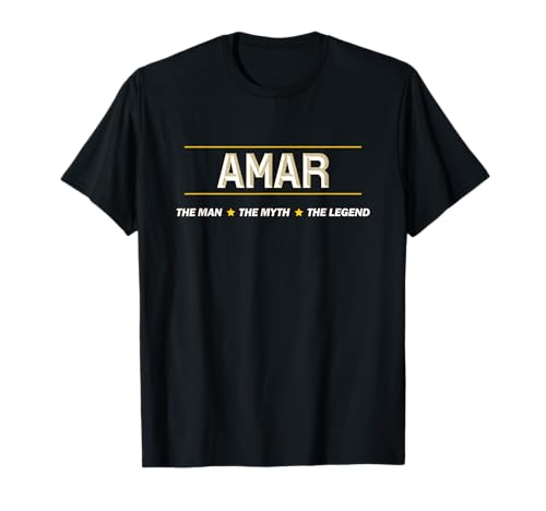 AMAR - the Man the Myth the LEGEND | Mythos Legende Name - T-Shirt AMAR - the Man the Myth the LEGEND | Mythos Legende Name - T-Shirt von for Someone Named AMAR