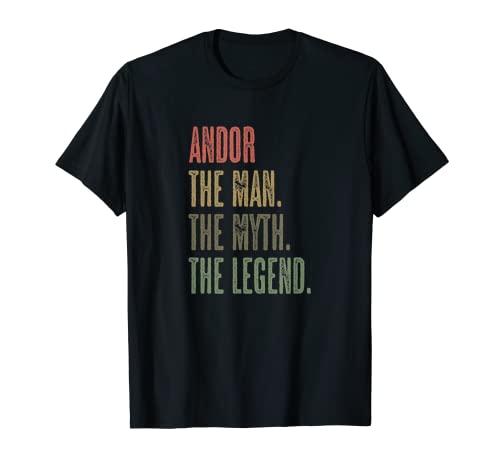 ANDOR - the Man the Myth the LEGEND | Mythos Legende Name - T-Shirt ANDOR - the Man the Myth the LEGEND | Mythos Legende Name - T-Shirt von for Someone Named ANDOR