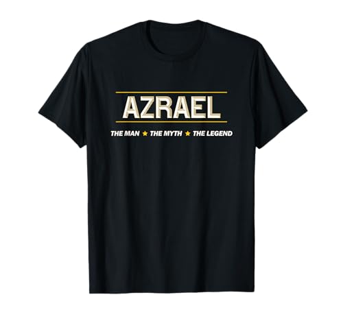 AZRAEL, der Mann, der Mythos, die LEGENDE | Jungenname für Herren — Lustig T-Shirt AZRAEL, der Mann, der Mythos, die LEGENDE | Jungenname für Herren — Lustig T-Shirt von for Someone Named AZRAEL