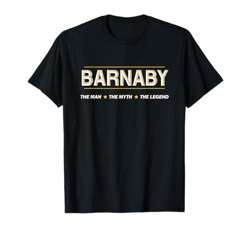 Barbaby The Man The Myth the Legend | Men Boys Name – Funny T-Shirt Barbaby The Man The Myth the Legend | Men Boys Name – Funny T-Shirt von for Someone Named BARNABY