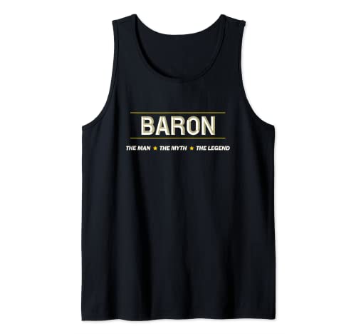 Herren BARON - the Man the Myth the LEGEND | Mythos Legende Name - Tank Top Herren BARON - the Man the Myth the LEGEND | Mythos Legende Name - Tank Top von for Someone Named BARON