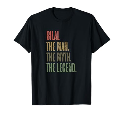 BILAL - the Man the Myth the LEGEND | Mythos Legende Name - T-Shirt BILAL - the Man the Myth the LEGEND | Mythos Legende Name - T-Shirt von for Someone Named BILAL