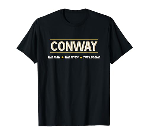 Conway the Man, The Myth the LEGEND | Name für Herren, für Jungen — Lustig T-Shirt Conway the Man, The Myth the LEGEND | Name für Herren, für Jungen — Lustig T-Shirt von for Someone Named CONWAY