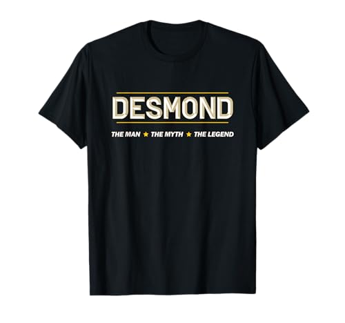 DESMOND der Mann, der Mythos, die LEGENDE | Jungenname für Herren — Lustig T-Shirt DESMOND der Mann, der Mythos, die LEGENDE | Jungenname für Herren — Lustig T-Shirt von for Someone Named DESMOND