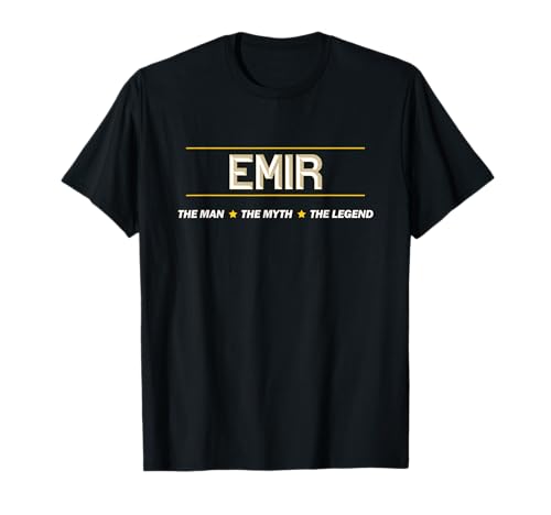 EMIR - the Man the Myth the Legend | Herren Boys Name - Funny T-Shirt EMIR - the Man the Myth the Legend | Herren Boys Name - Funny T-Shirt von for Someone Named EMIR