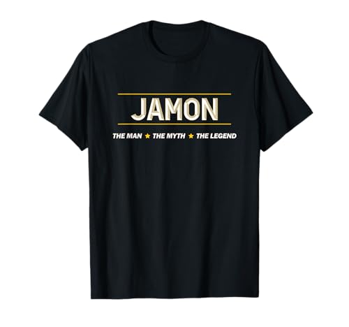JAMON – The Man the Myth the Legend | Herren Jungen Name – Lustig T-Shirt von for Someone Named JAMON