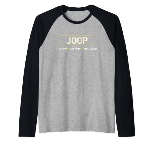 JOOP - the Man the Myth the LEGEND | Mythos Legende Name - Raglan von for Someone Named JOOP