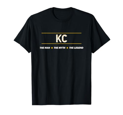 KC - the Man the Myth the LEGEND | Mythos Legende Name - T-Shirt KC - the Man the Myth the LEGEND | Mythos Legende Name - T-Shirt von for Someone Named KC