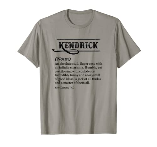 Herren KENDRICK - Name Definition | Funny Phrase - Customized Men's T-Shirt Herren KENDRICK - Name Definition | Funny Phrase - Customized Men's T-Shirt von for Someone Named KENDRICK