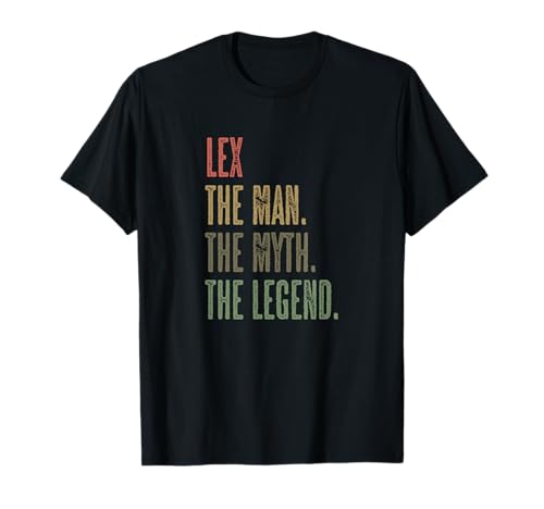 LEX - the Man the Myth the LEGEND | Mythos Legende Name - T-Shirt LEX - the Man the Myth the LEGEND | Mythos Legende Name - T-Shirt von for Someone Named LEX