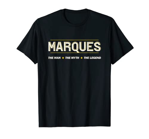 MARQUES the Man the Myth the LEGEND | Mythos Legende Name - T-Shirt MARQUES the Man the Myth the LEGEND | Mythos Legende Name - T-Shirt von for Someone Named MARQUES