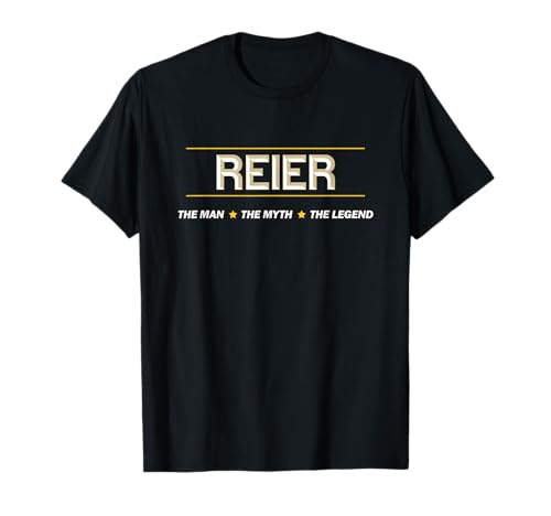 REIER - the Man the Myth the Legend | Herren Jungen Name - Funny T-Shirt REIER - the Man the Myth the Legend | Herren Jungen Name - Funny T-Shirt von for Someone Named REIER